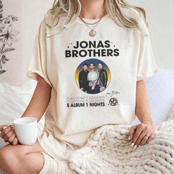Gildan Other - Retro Jonas Brothers Shirt, Retro Jonas Brothers Jonas Brothers Album Tee